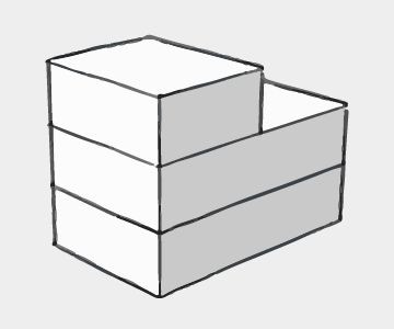 Eengezinswoning hoogbouw met lessenaarsdak of derde woonlaag