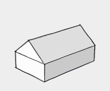 Eengezinswoning met zadeldak